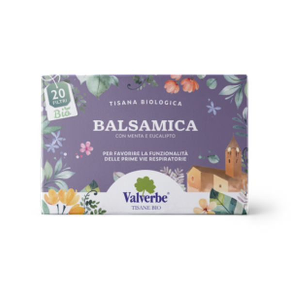 Tisana biologica Balsamica con Menta Eucalipto   -20 bustine