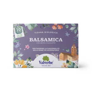 Tisana biologica Balsamica con Menta Eucalipto   -20 bustine